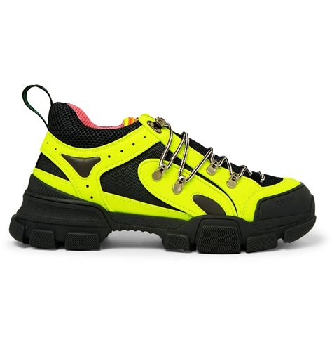 gucci - flashtrek sneakers - yellow|gucci flashtrek diamond.